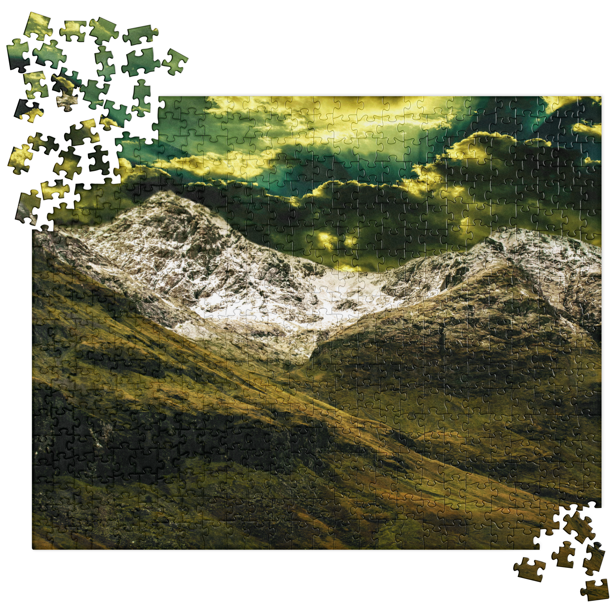 Looming White Beast | Digital Painting | Jigsaw Puzzle | Paint & Pixel |  |   |  Paint & Pixel