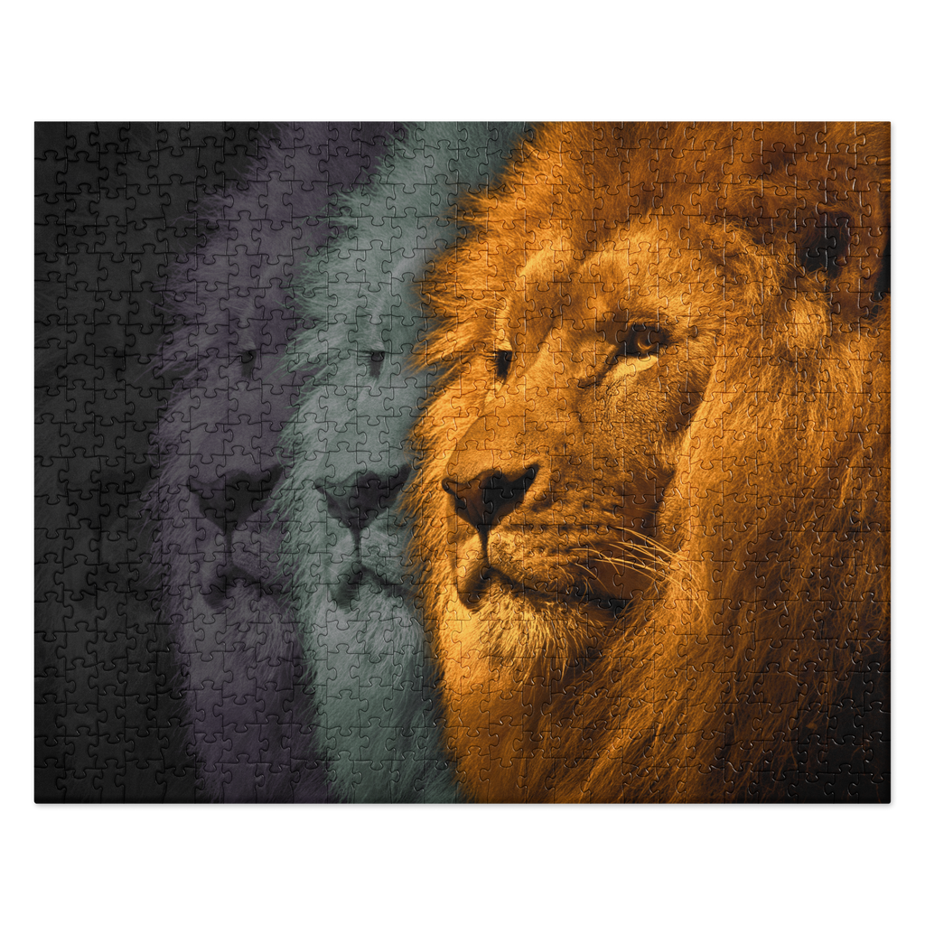 Lion's Shadows | Digital Painting | Jigsaw Puzzle | Paint & Pixel |  |   |  Paint & Pixel