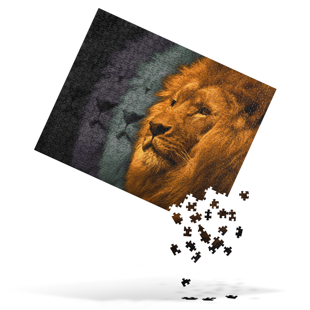 Lion's Shadows | Digital Painting | Jigsaw Puzzle | Paint & Pixel |  |   |  Paint & Pixel