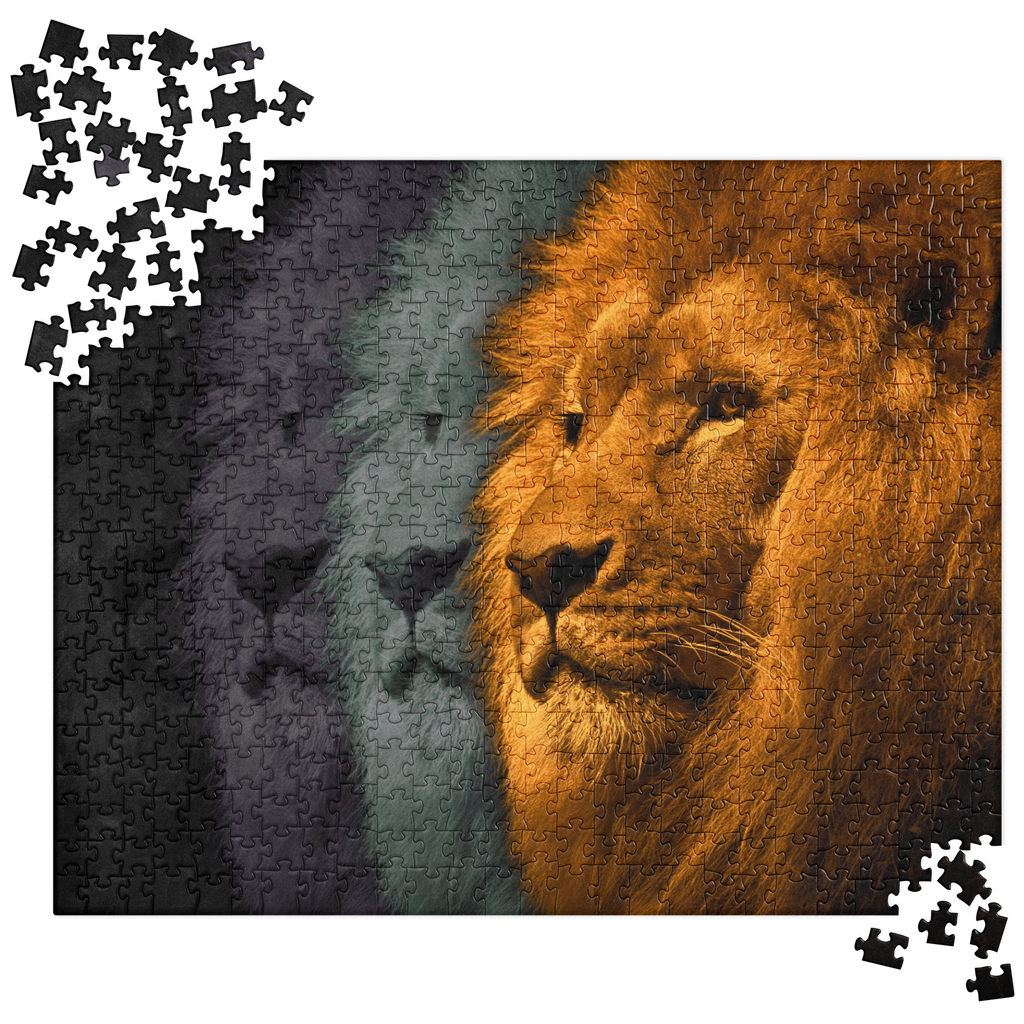 Lion's Shadows | Digital Painting | Jigsaw Puzzle | Paint & Pixel |  |   |  Paint & Pixel