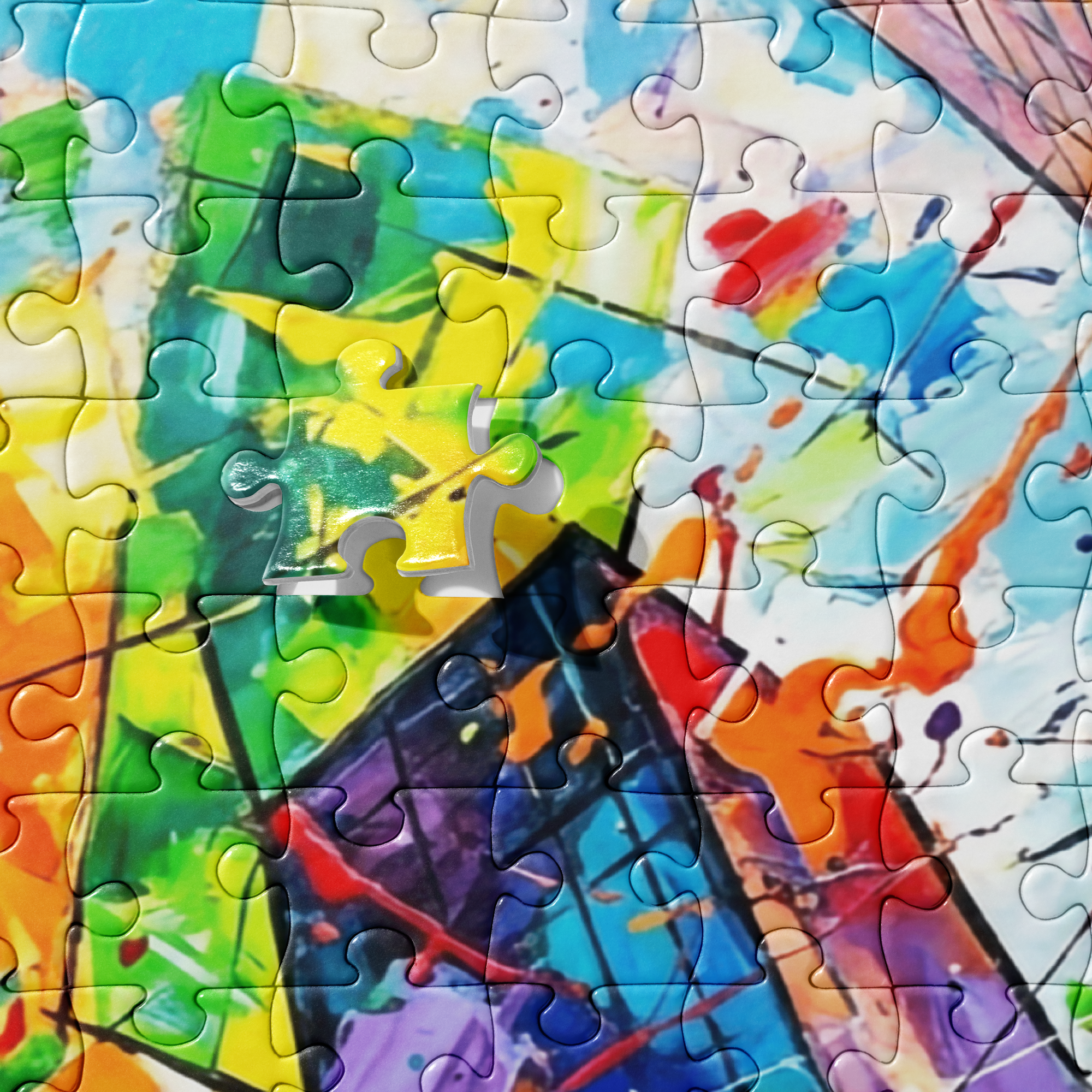 Colorful Mayhem | Digital Painting | Jigsaw Puzzle | Paint & Pixel |  |   |  Paint & Pixel